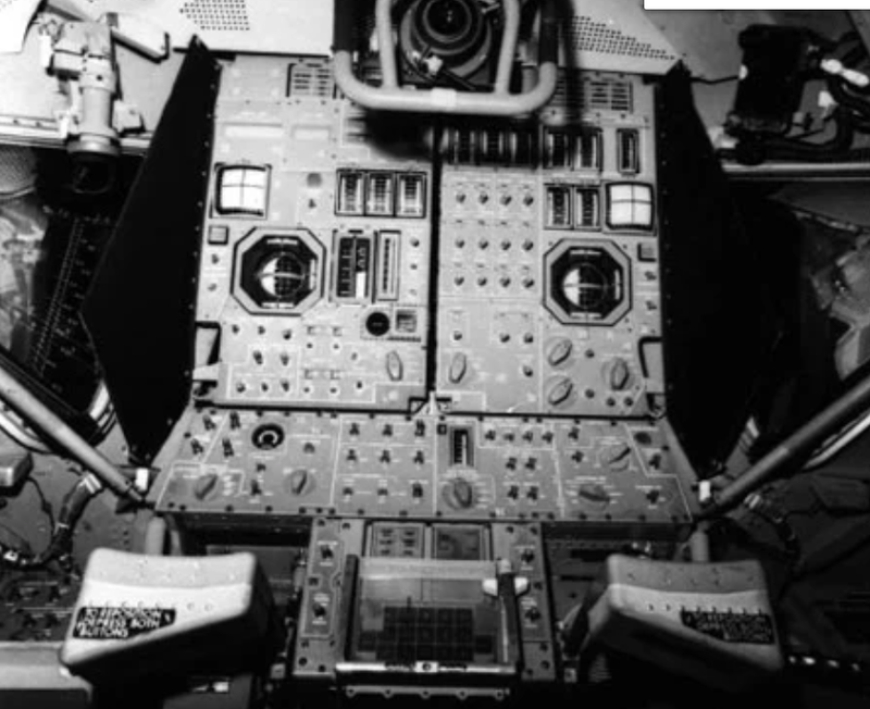 The Apollo Lunar Module’s Primary Guidance, Navigation, and Control System. Image: NASA